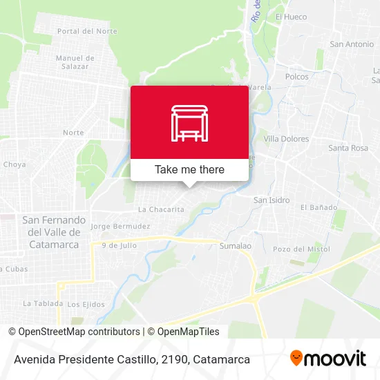 Avenida Presidente Castillo, 2190 map