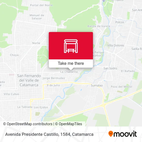 Avenida Presidente Castillo, 1584 map