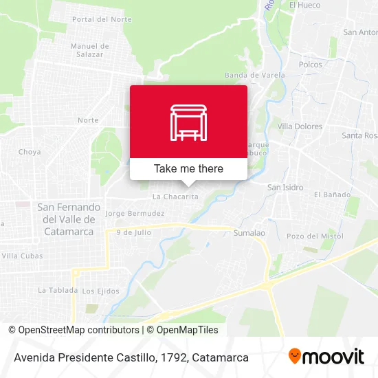 Avenida Presidente Castillo, 1792 map