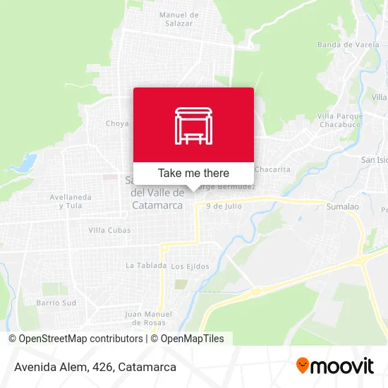 Avenida Alem, 426 map