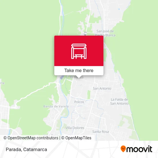Parada map