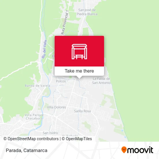 Parada map