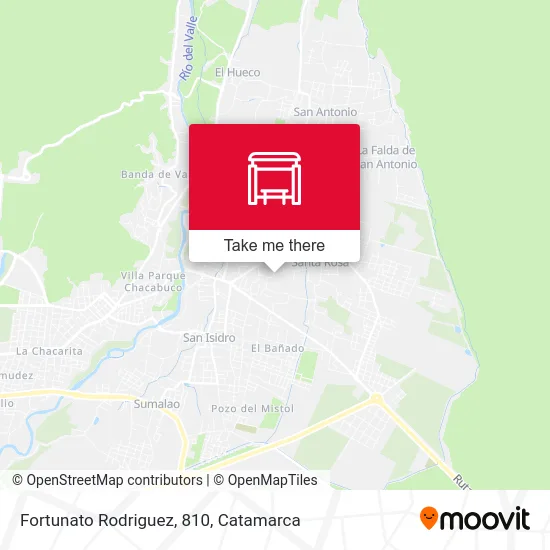 Fortunato Rodriguez, 810 map