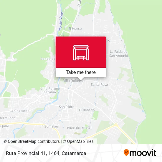 Ruta Provincial 41, 1464 map