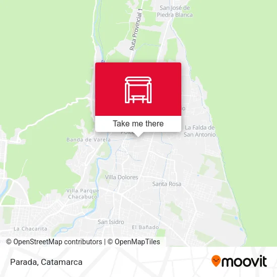 Parada map