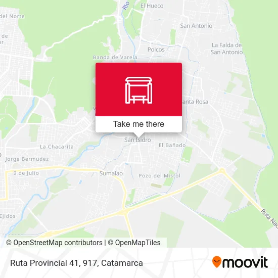 Ruta Provincial 41, 917 map