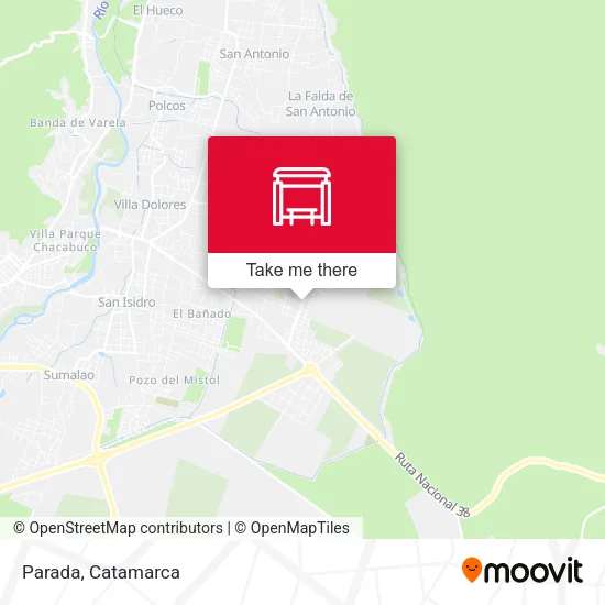 Parada map
