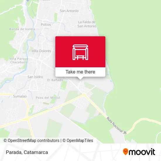 Parada map