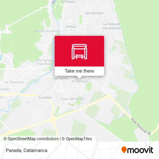 Parada map