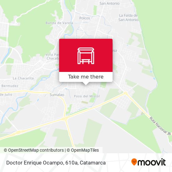 Doctor Enrique Ocampo, 610a map