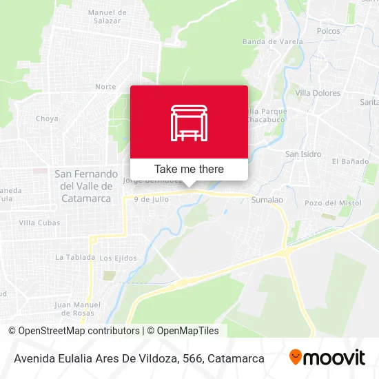 Avenida Eulalia Ares De Vildoza, 566 map