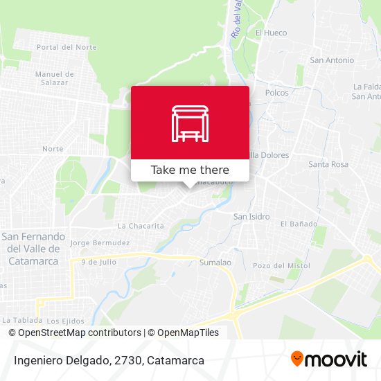 Ingeniero Delgado, 2730 map