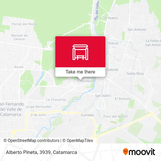 Alberto Pineta, 3939 map