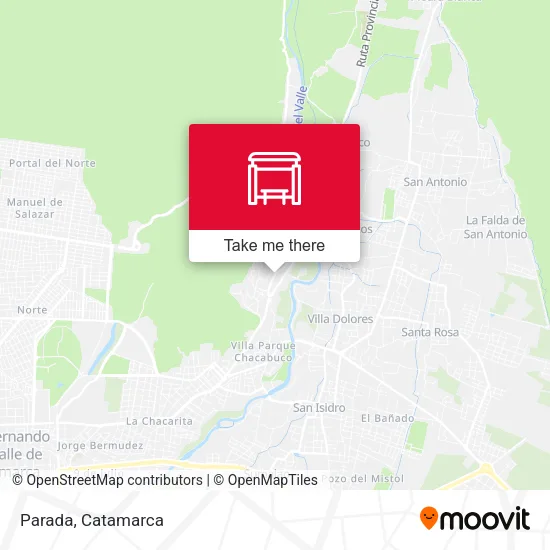 Parada map