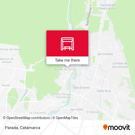 Parada map