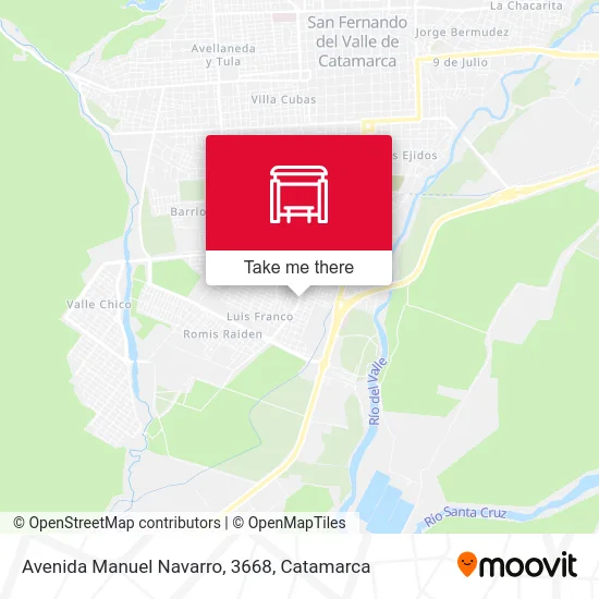 Avenida Manuel Navarro, 3668 map