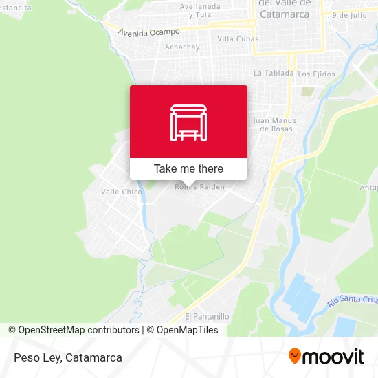Peso Ley map