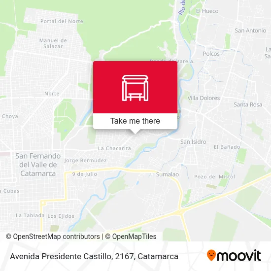 Avenida Presidente Castillo, 2167 map