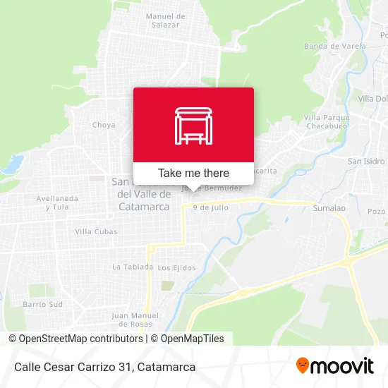 Calle Cesar Carrizo 31 map