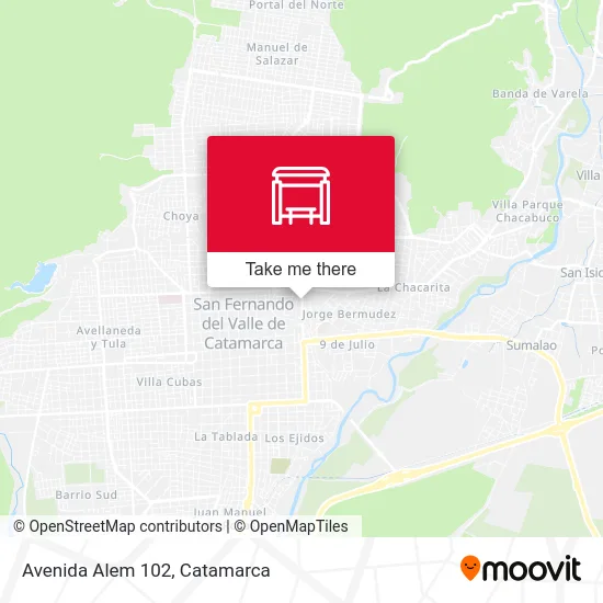 Avenida Alem 102 map