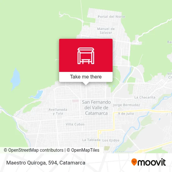 Maestro Quiroga, 594 map