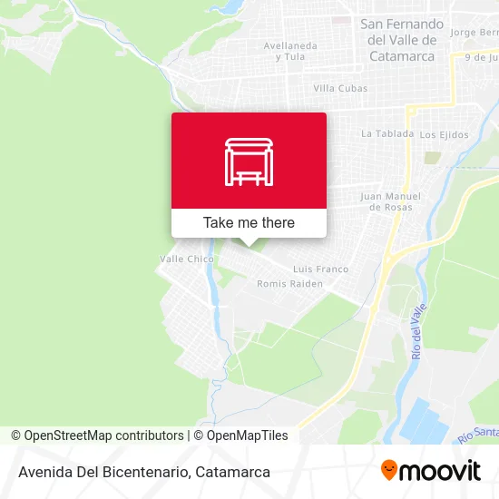 Avenida Del Bicentenario map