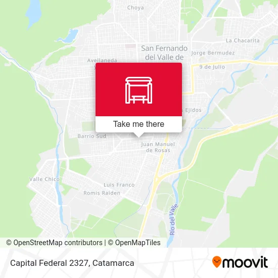 Capital Federal 2327 map