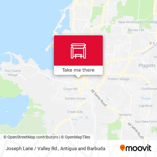 Joseph Lane / Valley Rd. map