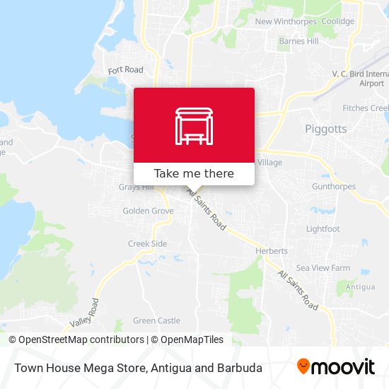Town House Mega Store map