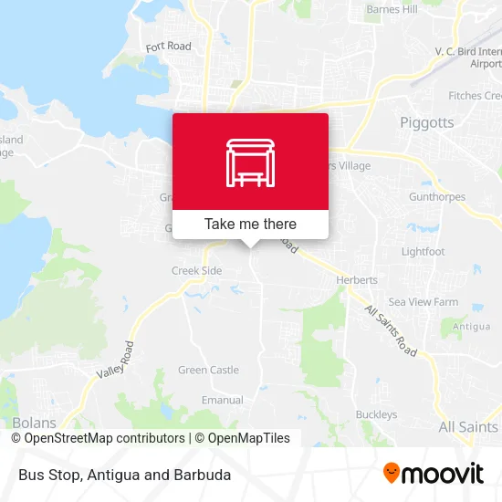 Bus Stop map