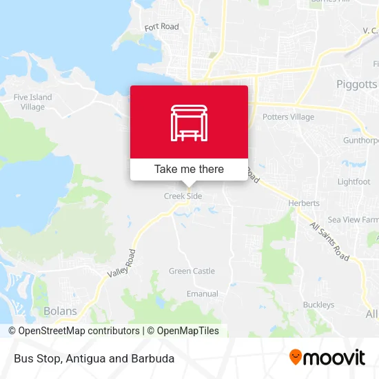 Bus Stop map