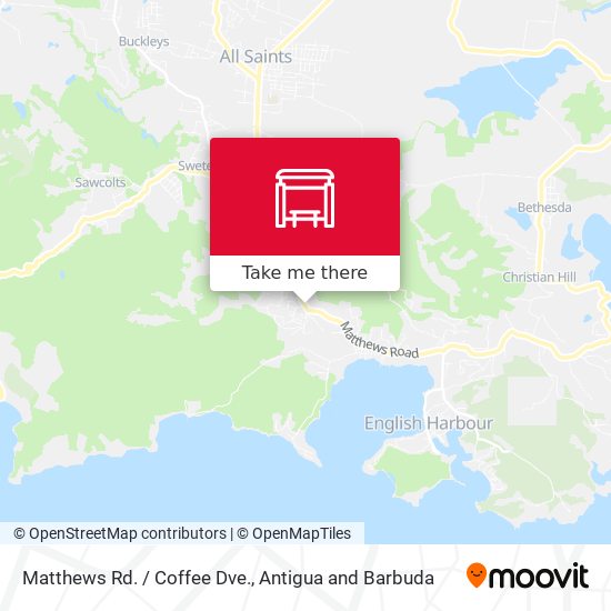 Matthews Rd. / Coffee Dve. map