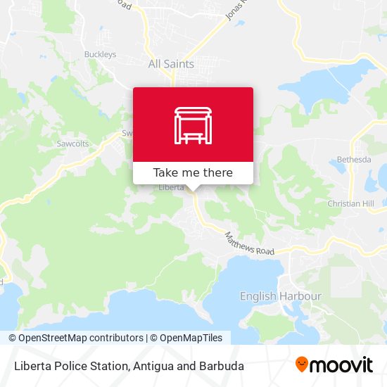 Liberta Police Station map