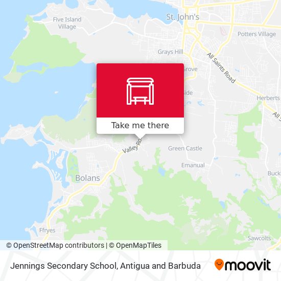 Jennings Secondary School map