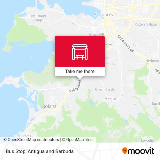 Bus Stop map