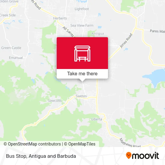 Bus Stop map