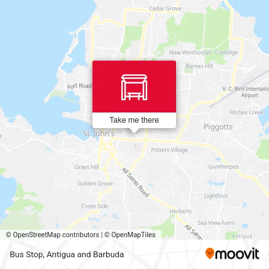 Bus Stop map