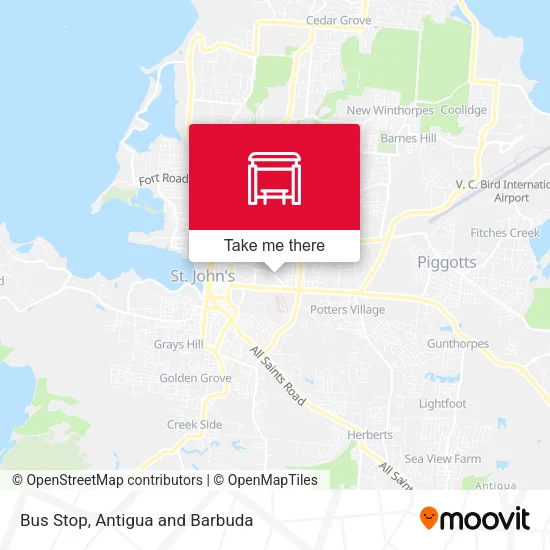 Bus Stop map