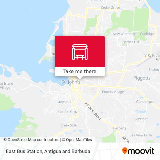 East Bus Station map