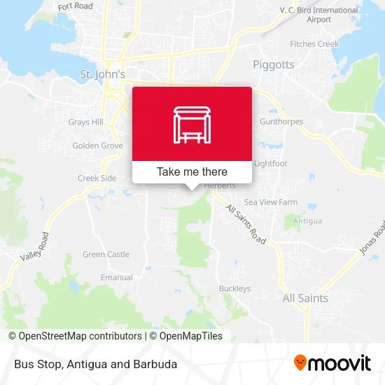 Bus Stop map