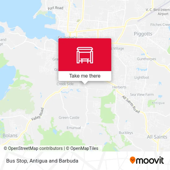 Bus Stop map