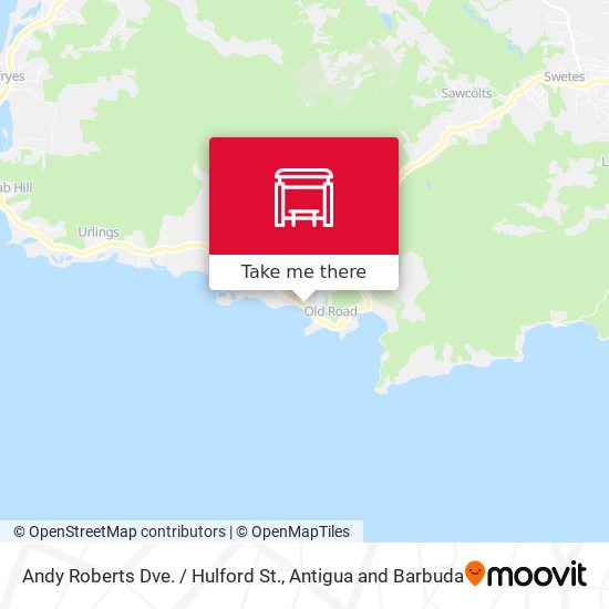 Andy Roberts Dve. / Hulford St. map