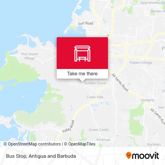 Bus Stop map
