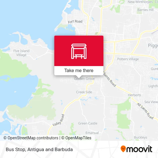 Bus Stop map