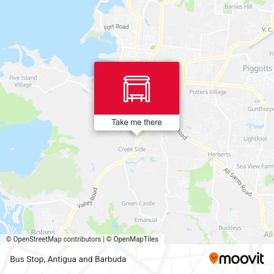 Bus Stop map