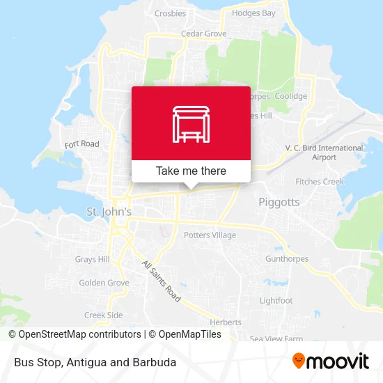 Bus Stop map