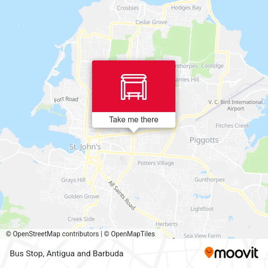 Bus Stop map