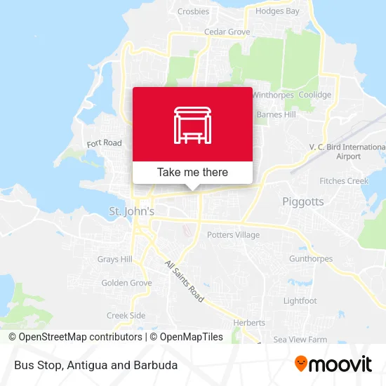 Bus Stop map