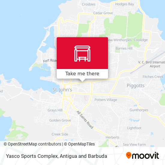 Yasco Sports Complex map
