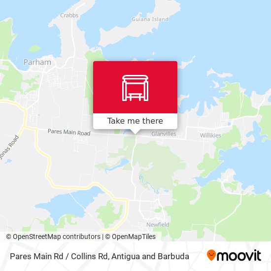 Pares Main Rd / Collins Rd map